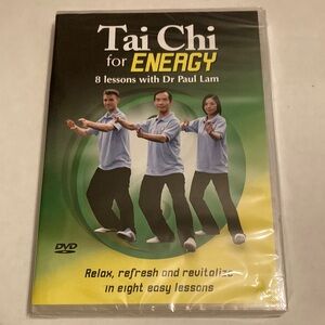 Tai Chi for Energy DVD featuring 8 lessons with Dr. Paul Lam